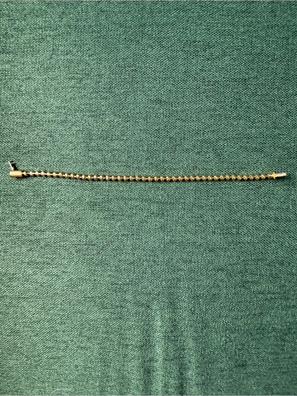 Monica Vinader Round Diamond Tennis Bracelet - Picture 3 of 3